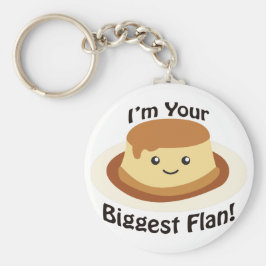 Chaveiro Sou o seu maior Flan