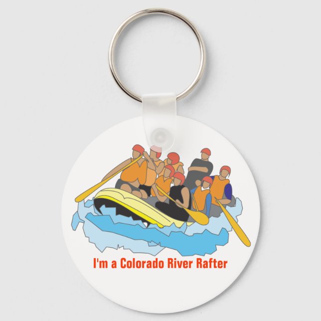 Chaveiro Sou um Colorado River Rafter Key Chain (Frente)