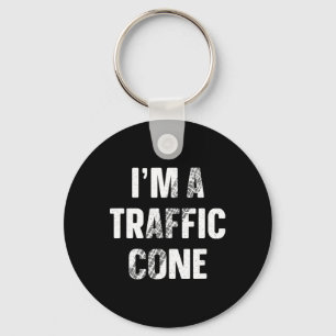 Chaveiro Sou um Cone de Trânsito Camisa Adultos Costume Eng