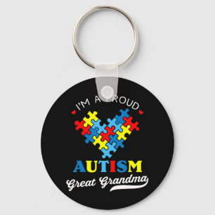 Chaveiro Sou um Excelente Autismo orgulhoso vovó - Perfeit