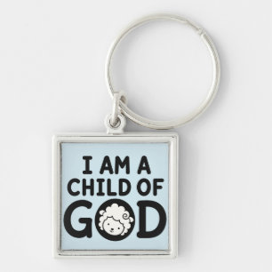 Chaveiro SOU UM FILHO DE DEUS   Presente Cristão para Chá d
