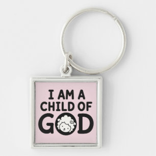 Chaveiro SOU UM FILHO DE DEUS   Presente Cristão para Chá d