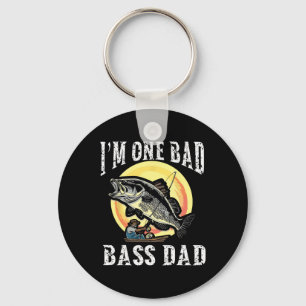 Chaveiro Sou Um Pai B Muito Mau Largemouth B