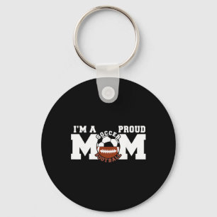 Chaveiro Sou Uma Mãe Orgulhosa, Futebol Engraçado, Mãe de F