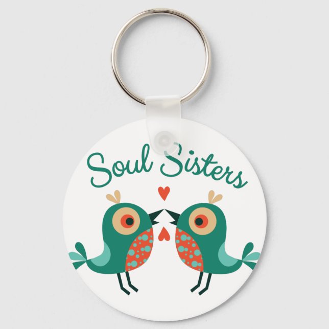 Chaveiro Soul Sisters (Frente)