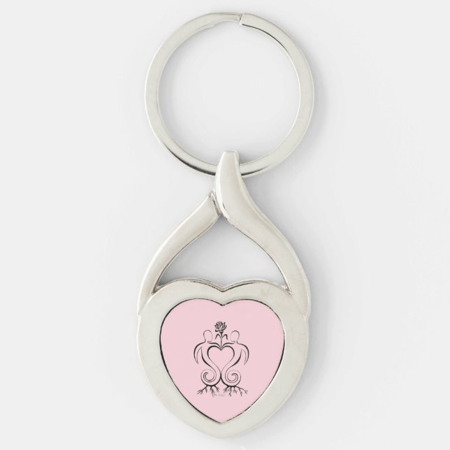 Chaveiro Soulmate Union Heart Key (Frente)