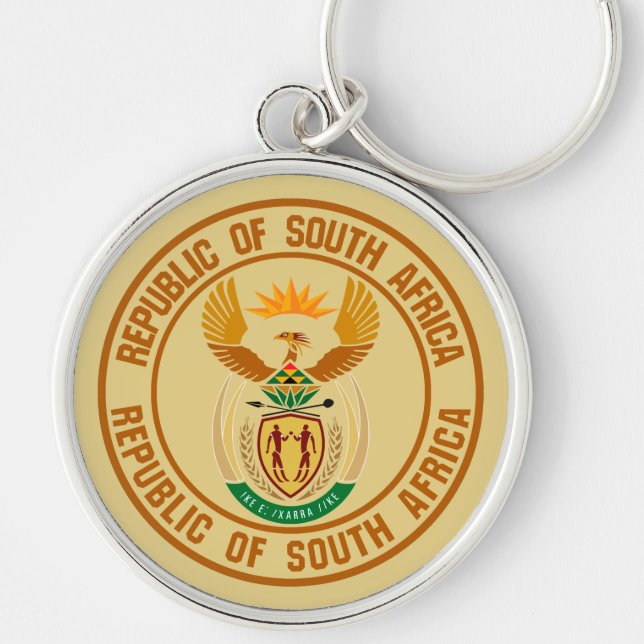 Chaveiro South Africa Round Emblem (Frente)