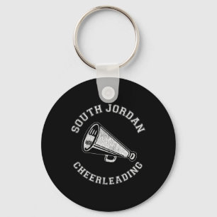 Chaveiro South Jordan Cheer Angustiado Retro Anos 90 Cheerl