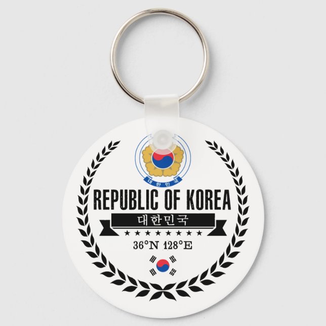 Chaveiro South Korea (Frente)