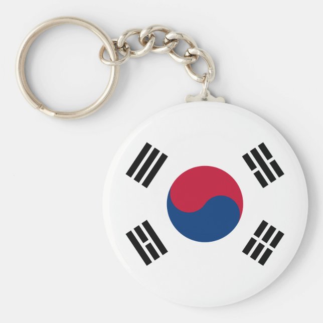 Chaveiro South Korea (South Korean) Flag (Frente)