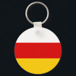 Chaveiro South Ossetia Flag<br><div class="desc">Patriotic flag of South Ossetia.</div>