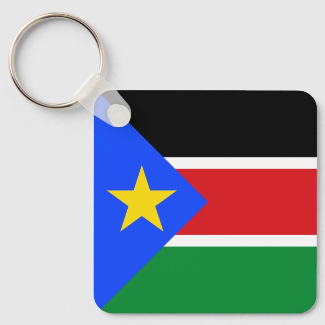 Chaveiro South Sudan Flag (Frente)