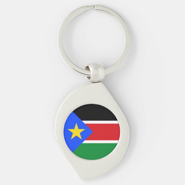 Chaveiro South Sudan Flag (Frente)