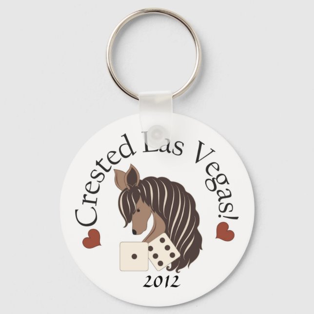 Chaveiro Souvenior Crested Las Vegas 2012 (Frente)