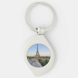 Chaveiro Souvenir Personalizado do Horizonte de Paris