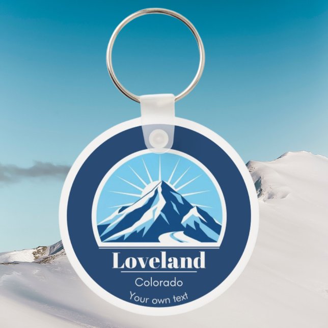 Chaveiro Souvenir presente Loveland Colorado EUA (Criador carregado)