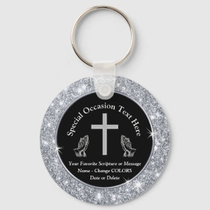 Chaveiro Souvenirs Funerárias Cristãs ou Em Qualquer Ocasiã