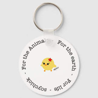 Chaveiro Soychick For Animals, Earth and Life Keychain