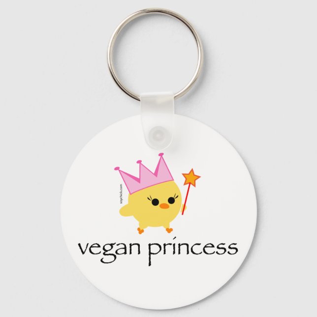 Chaveiro Soychick Vegan Princess Keychain (Frente)