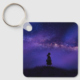 Chaveiro Sozinha e Starry Night