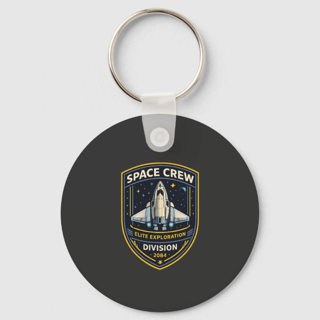 Chaveiro Space Crew Exploration Division Academy Keychain (Frente)