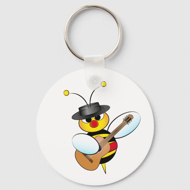 Chaveiro Spanish Flamenco bee (Frente)