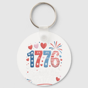 Chaveiro Sparkle Like It's 1776 4º de julho Fireworks