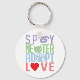 Chaveiro Spay Neuter Adote Love 2