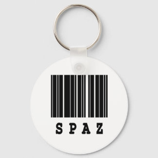 Chaveiro spaz barcode design