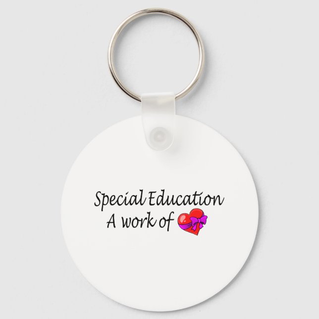 Chaveiro Special Education,A Work Of Love (Frente)