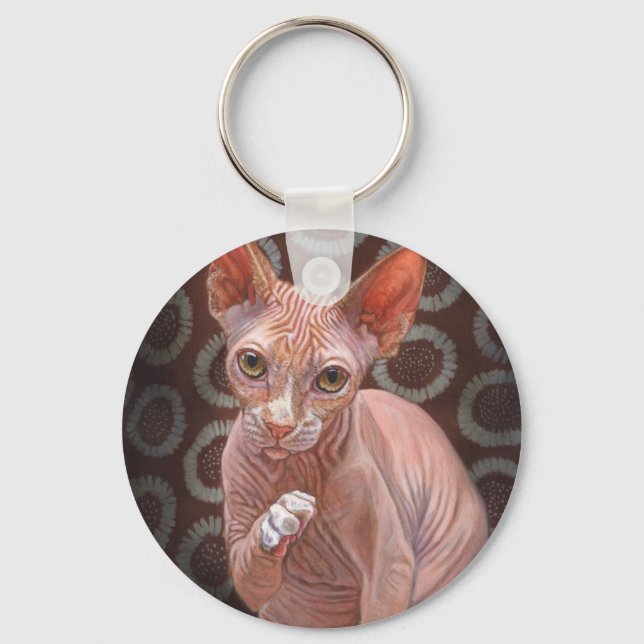 Chaveiro Sphynx Sphinx Cat Jack (Frente)