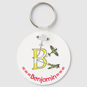 Chaveiro Spitfire - B - Toque inicial da chave