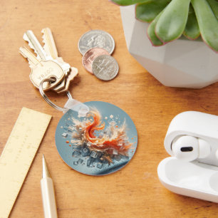 Chaveiro Splash Tropical