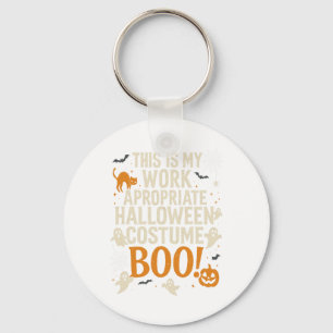 Chaveiro Spookes Vibes Retro Ghost Coquette Arco Halloween 