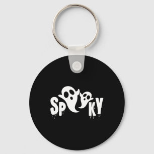 Chaveiro Spooky Ghost - Design de Halloween