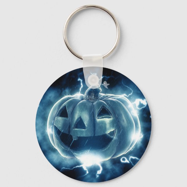 Chaveiro Spooky Jack-o-Lantern (Frente)