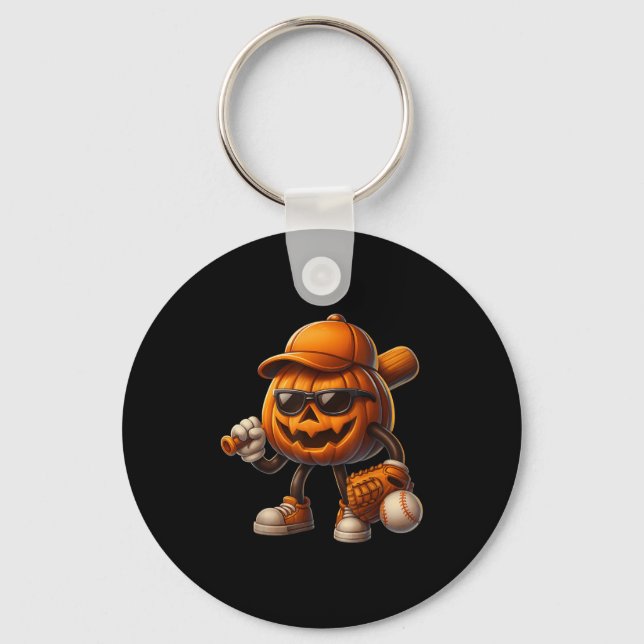 Chaveiro Spooky Jack O Lanterna Figurinos de Halloween de B (Frente)
