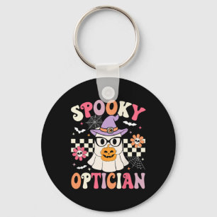 Chaveiro Spooky Optician Halloween Olho Médico Halloween Op