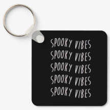 spooky vibes typography