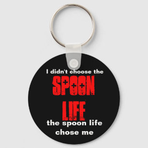 Chaveiro Spoon Life/Thug Life Keychain