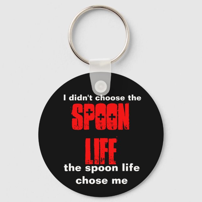 Chaveiro Spoon Life/Thug Life Keychain (Frente)