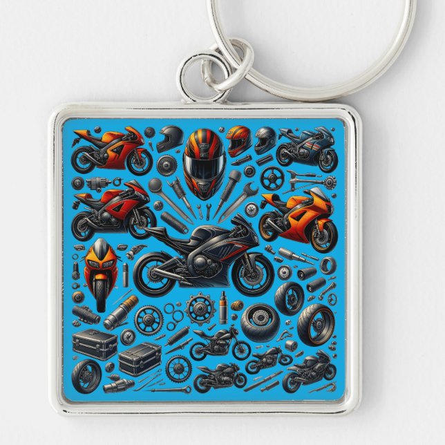 Chaveiro Sports Motorcycles: Speed and Performance (Frente)