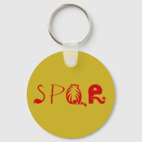 "SPQR" Keychain