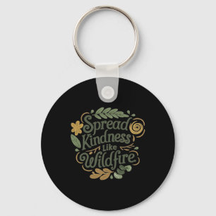 Chaveiro Spread Kindness - Vinheta de Afirmação Positiva