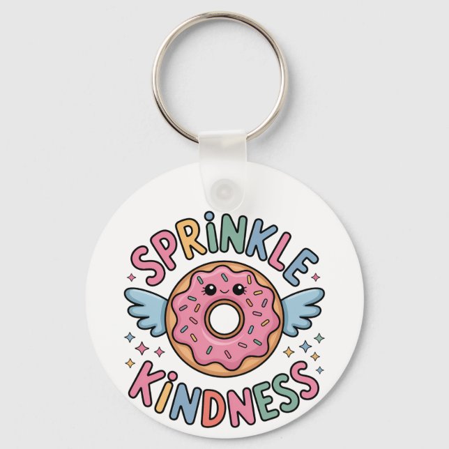 Chaveiro Sprinkle Kindness | Rosquinha (Frente)