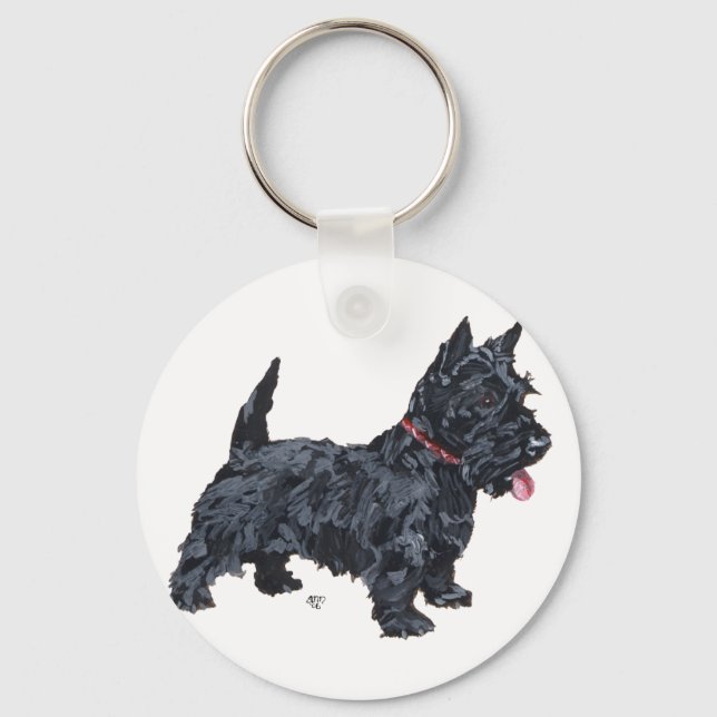 Chaveiro Spunky Scottie Dog (Frente)