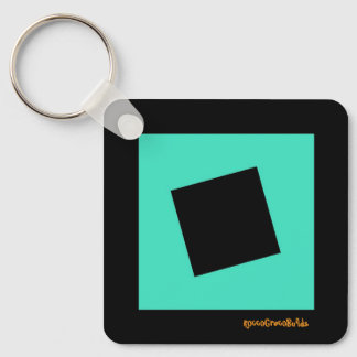 Chaveiro Square Square Square Keychain