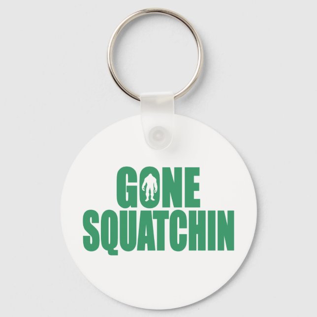 Chaveiro SQUATCHIN * Deluxe* Bobo Gear Localizando Pé Grand (Frente)