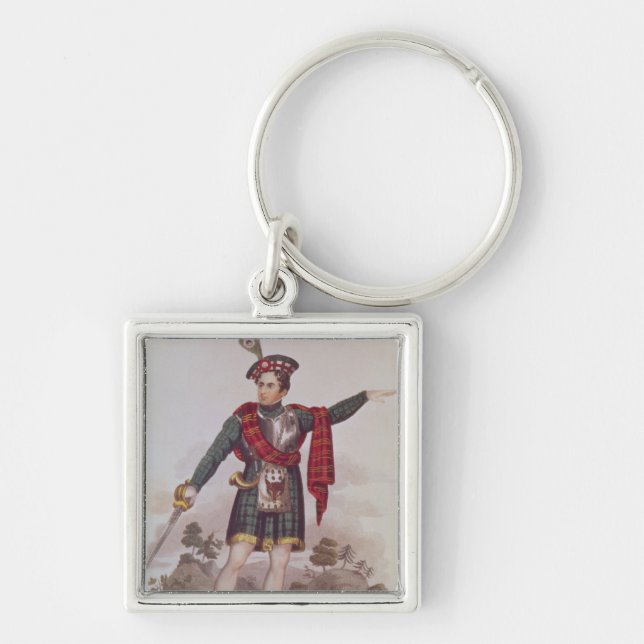 Chaveiro Sr. Macready no papel de Rob Roy Macgregor (Frente)