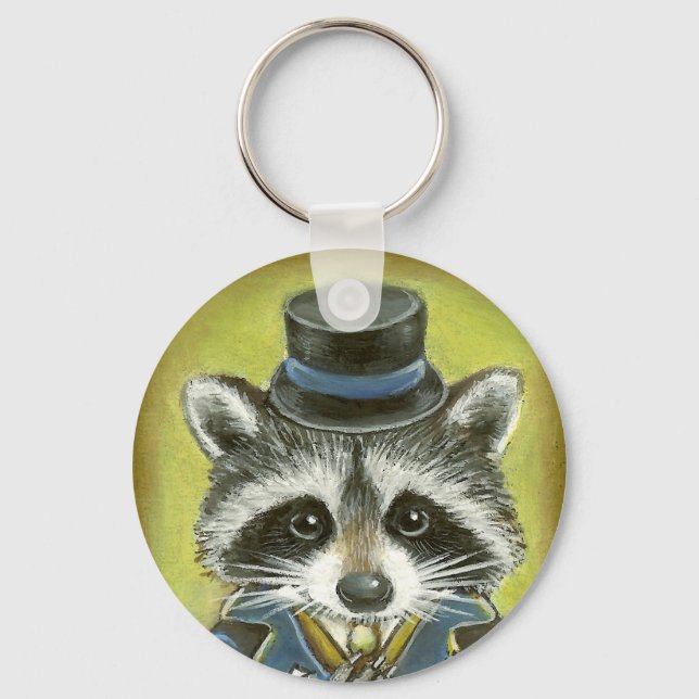 Chaveiro Sr. Raccoon (Frente)